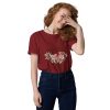 Knitting - Shut up or I will stab you - unisex organic cotton t-shirt - Image 3