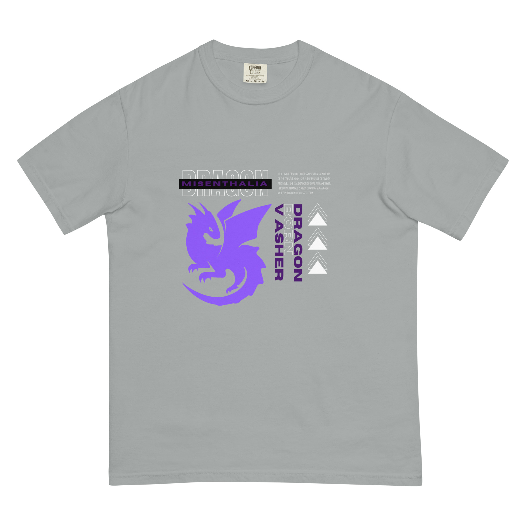 Misenthalia Dragon Born dyed heavyweight t-shirt - Image 12
