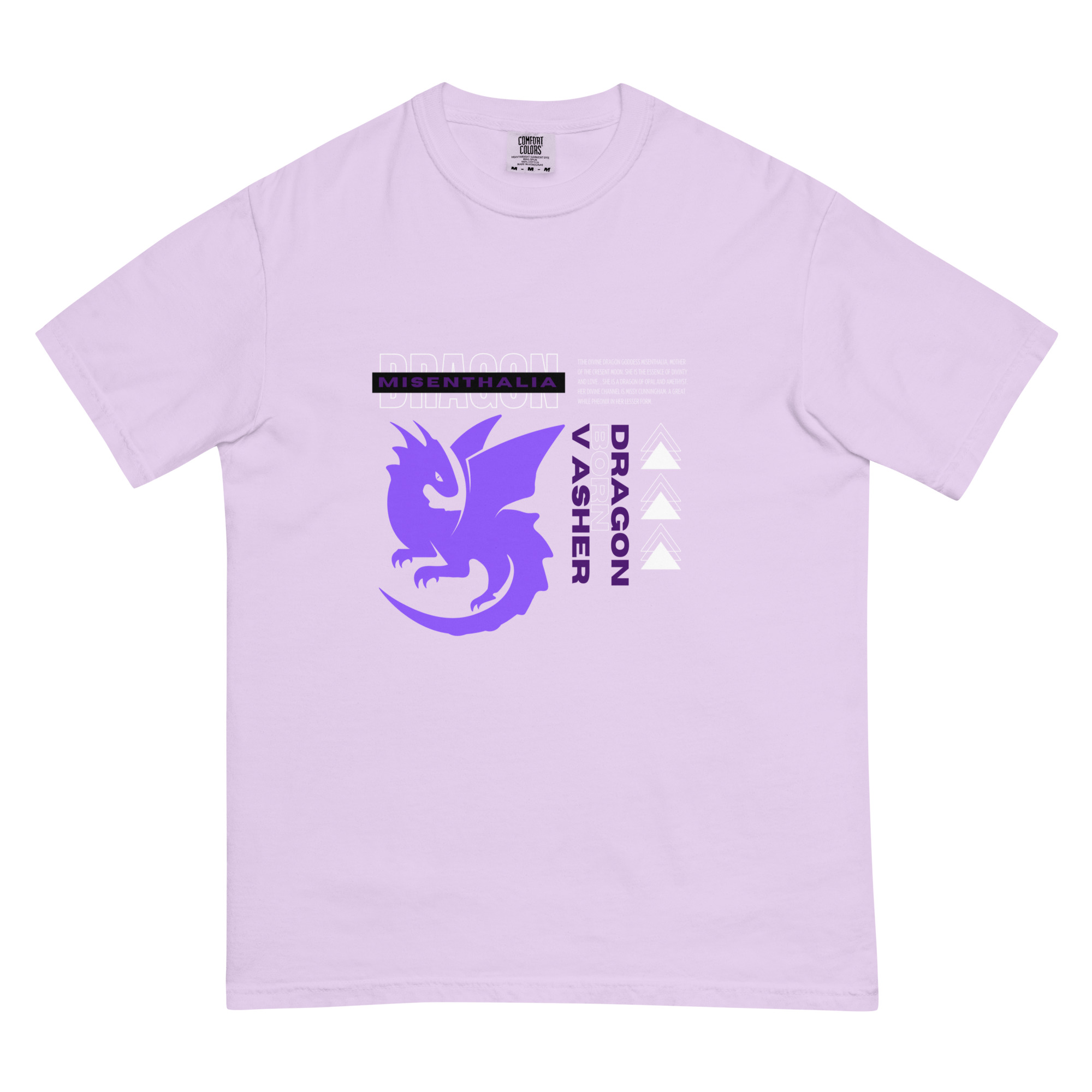 Misenthalia Dragon Born dyed heavyweight t-shirt - Image 14