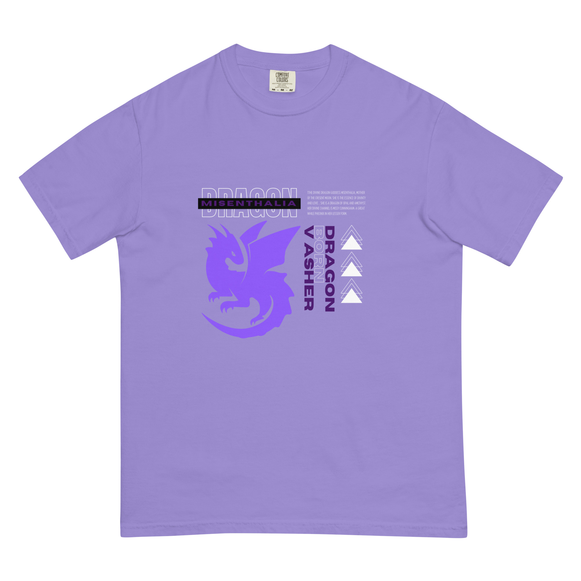 Misenthalia Dragon Born dyed heavyweight t-shirt - Image 10